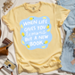 WHEN LIFE GIVES YOU LEMONS BUY A NEW BOOK TEE