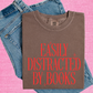 EASILY DISTRACTED BY BOOKS TEE