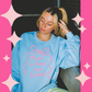MAMA IS BUSY AND BOOKED CREWNECK