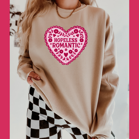 HOPLESS ROMANITC CREWNECK