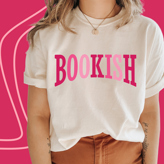 PINK COLORWAY BOOKISH DESIGN