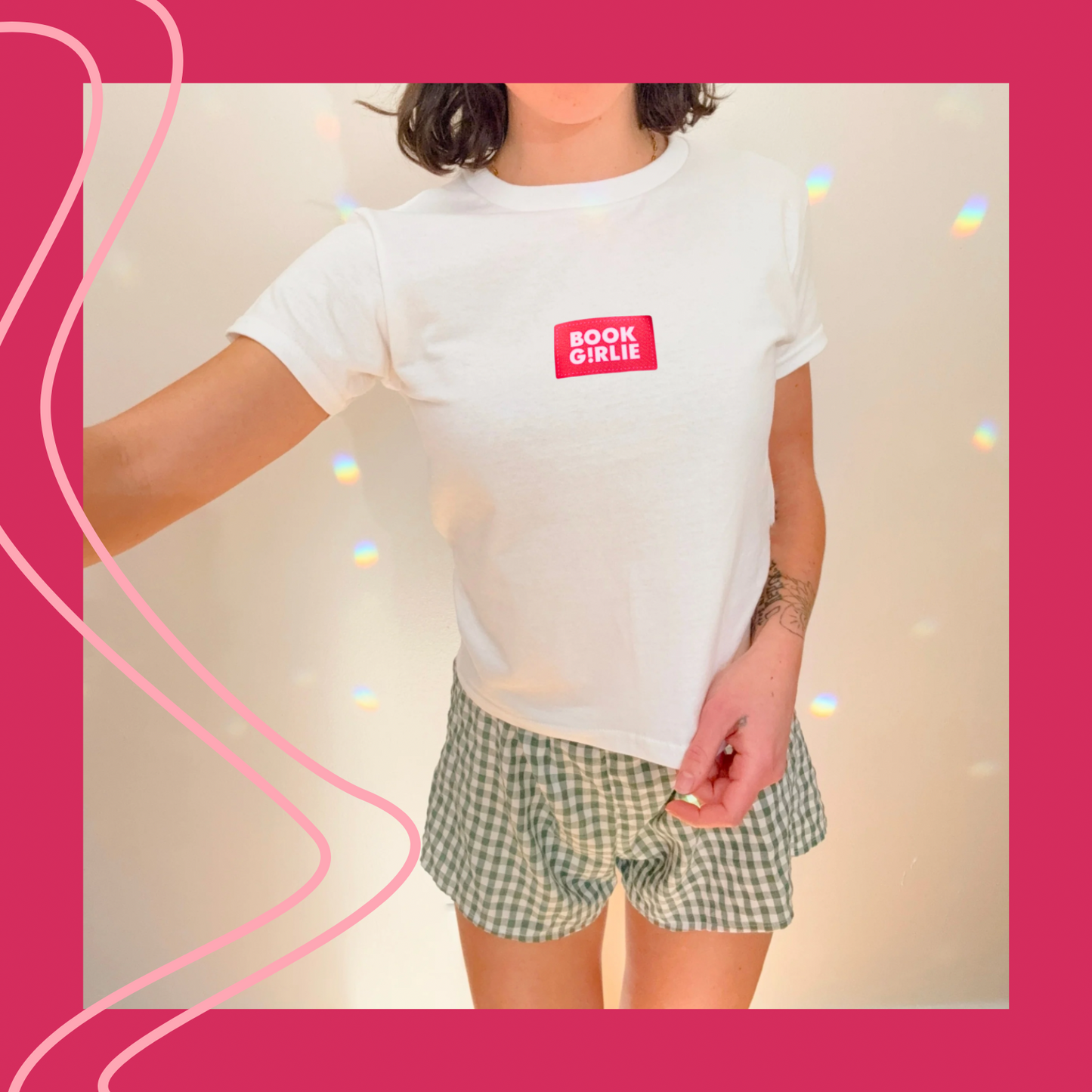 PATCH BOOK GIRLIE PATCH MIDWEIGHT TEE