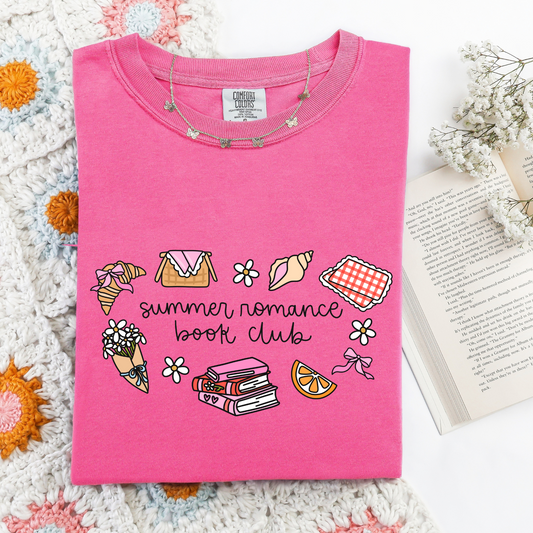SUMMER ROMANCE BOOK CLUB TEE