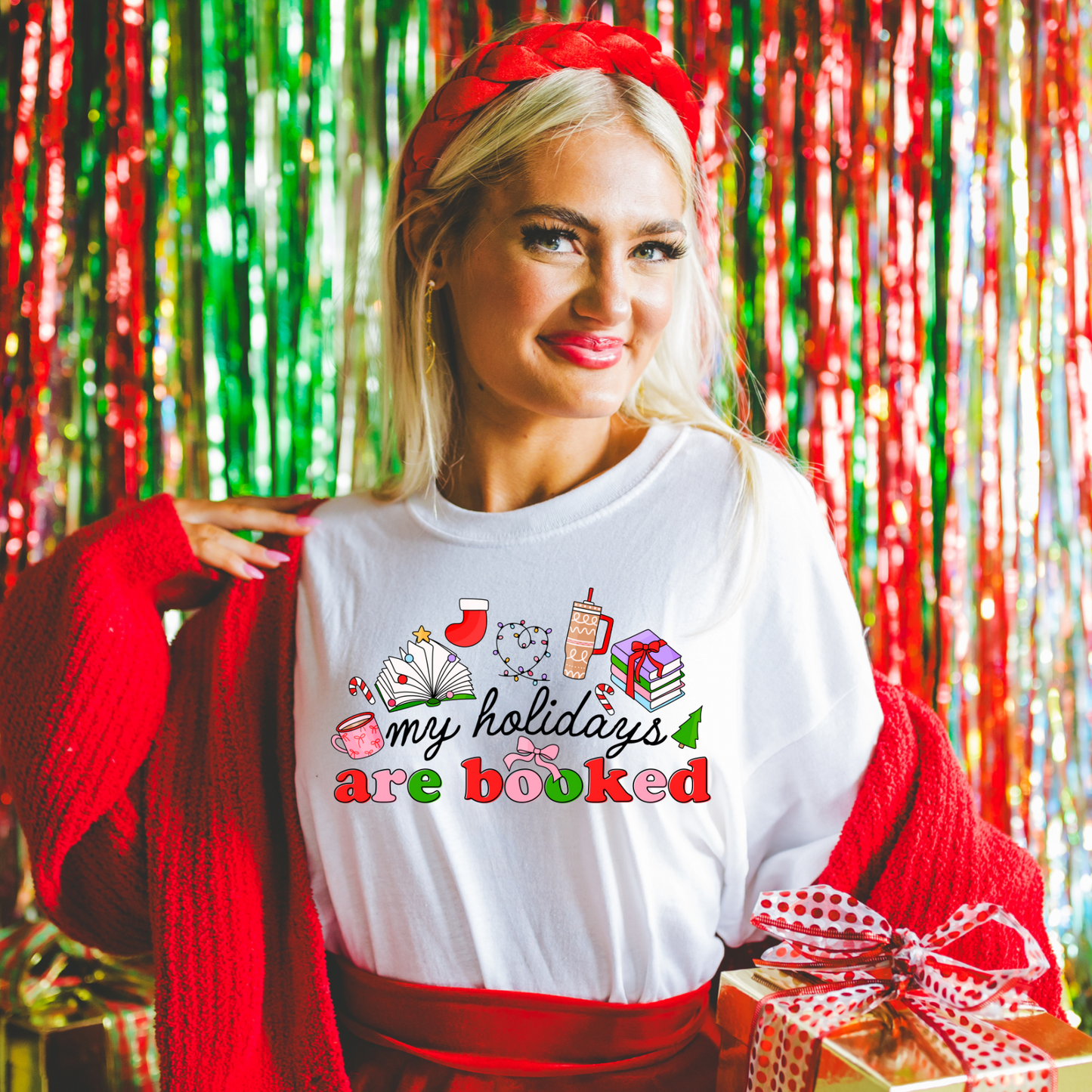 MY HOLIDAYS ARE BOOKED BOW DESIGN