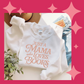 JUST A MAMA WHO LOVES BOOKS CREWNECK