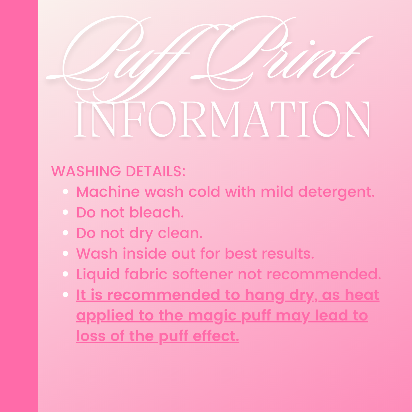 READER PUFF PRINT PINK MOCK NECK