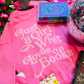 JUST A GIRL WHO LOVES BOOKS KNIT SWEATER