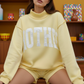 MOTHER SOFT YELLOW MOCK NECK