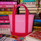 MOSTLY BOOKS MINI BOAT TOTE