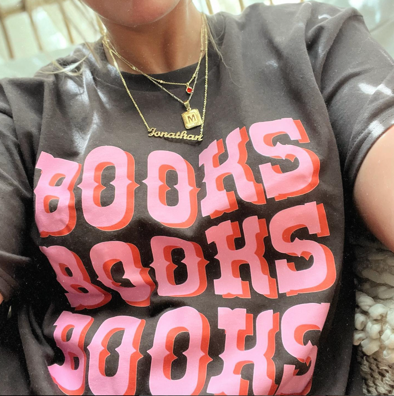 WESTERN STYLE BOOKS BOOKS BOOKS TEE