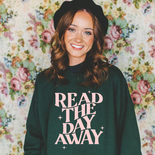 READ THE DAY AWAY CREWNECK