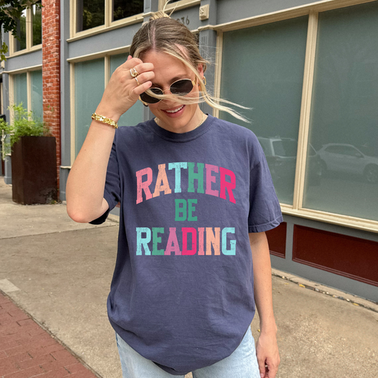 RATHER BE READING TEE