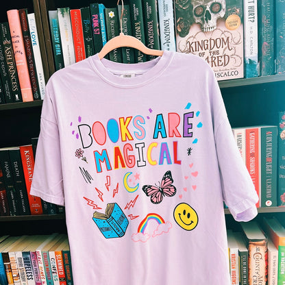 BOOKS ARE MAGICAL TEE