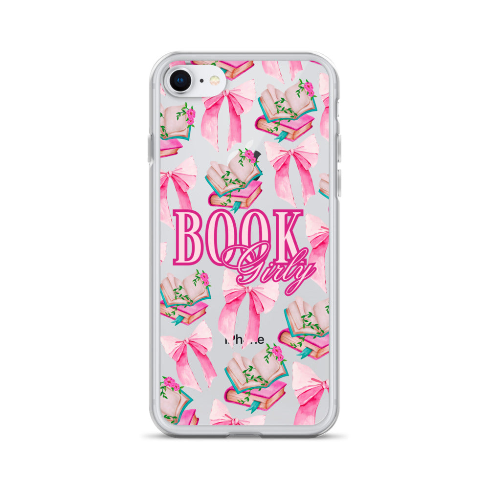 BOOK GIRLY BOWS & BOOKS IPHONE CASE