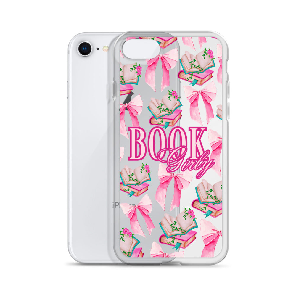 BOOK GIRLY BOWS & BOOKS IPHONE CASE