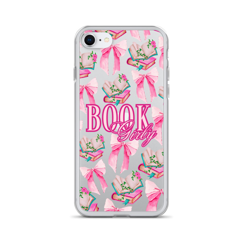 BOOK GIRLY BOWS & BOOKS IPHONE CASE