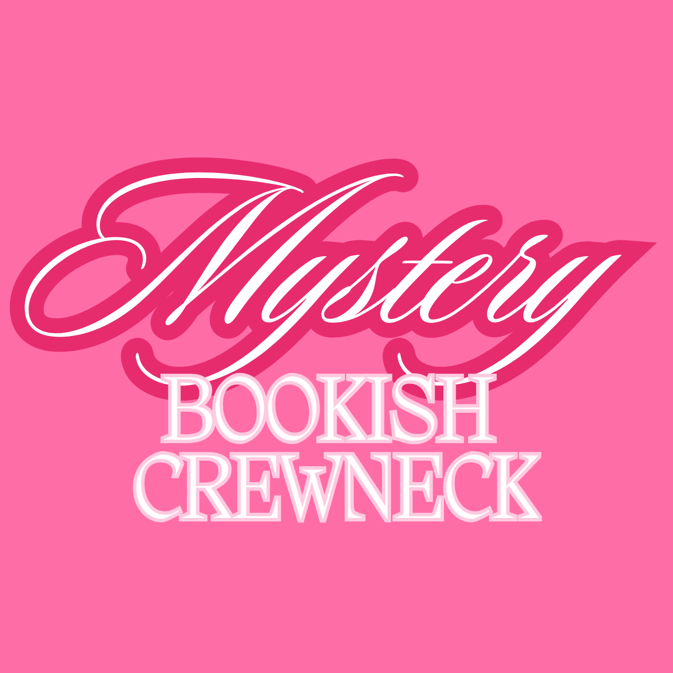 MYSTERY - BOOKISH CREWNECK