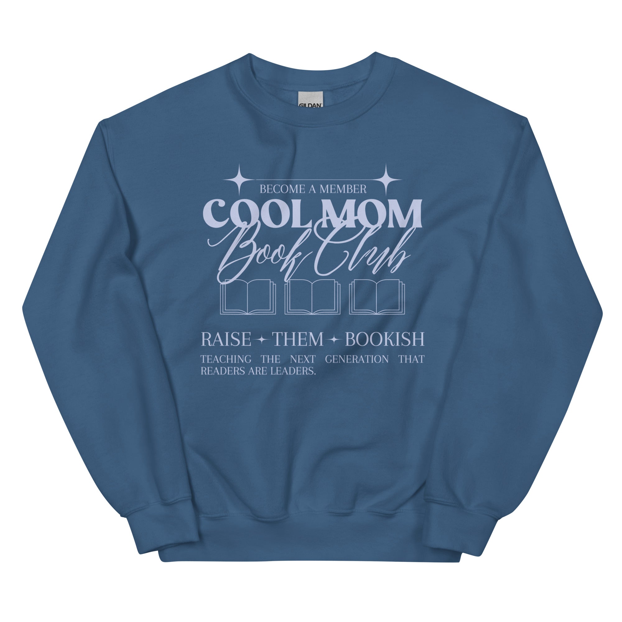 COOL MOM BOOK CLUB CREWNECK – Magic Magenta