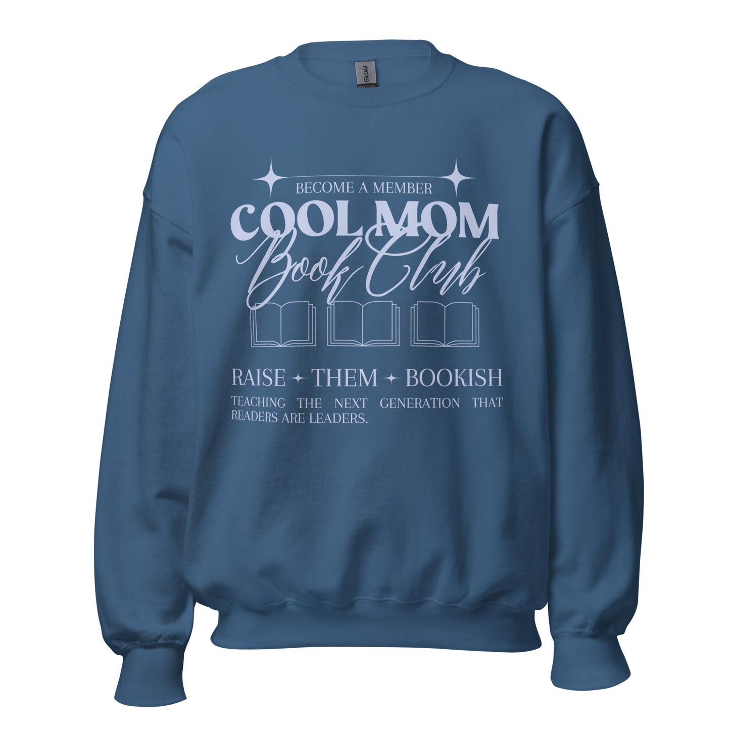 COOL MOM BOOK CLUB CREWNECK