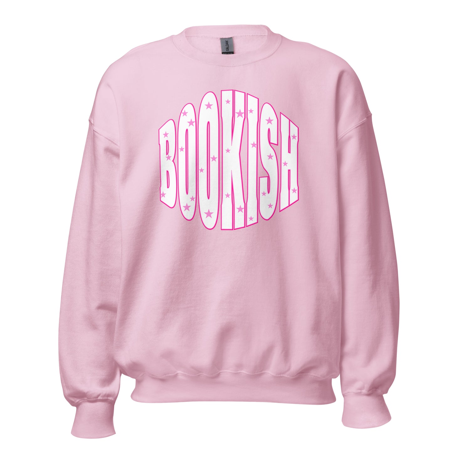 STAR FONT BOOKISH CREWNECK