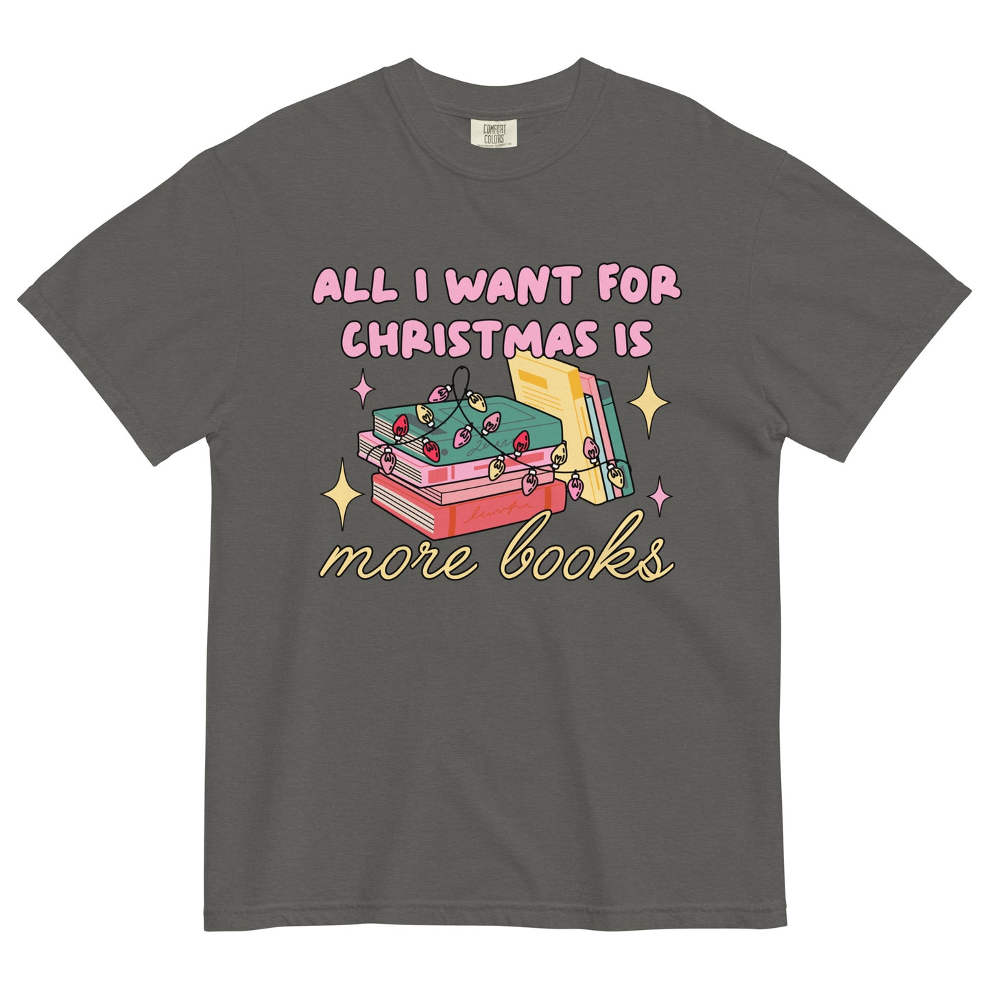 MORE BOOKS COMFORT COLOR TEE