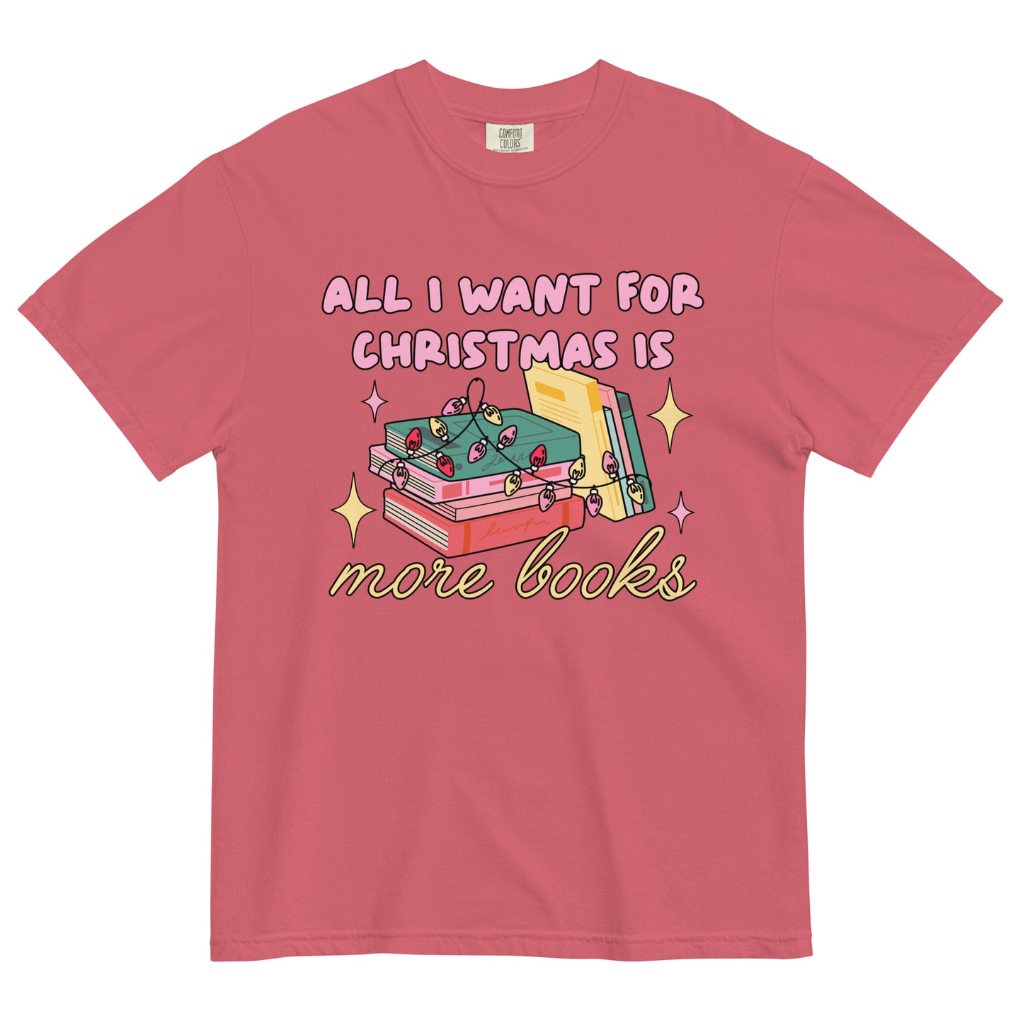 MORE BOOKS COMFORT COLOR TEE