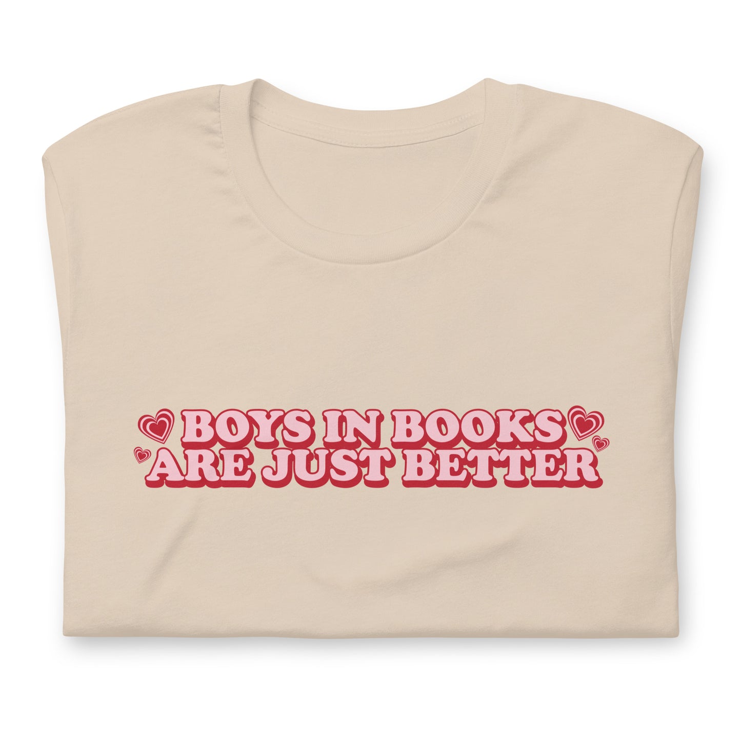 BOYS IN BOOKS ARE JUST BETTER TEE