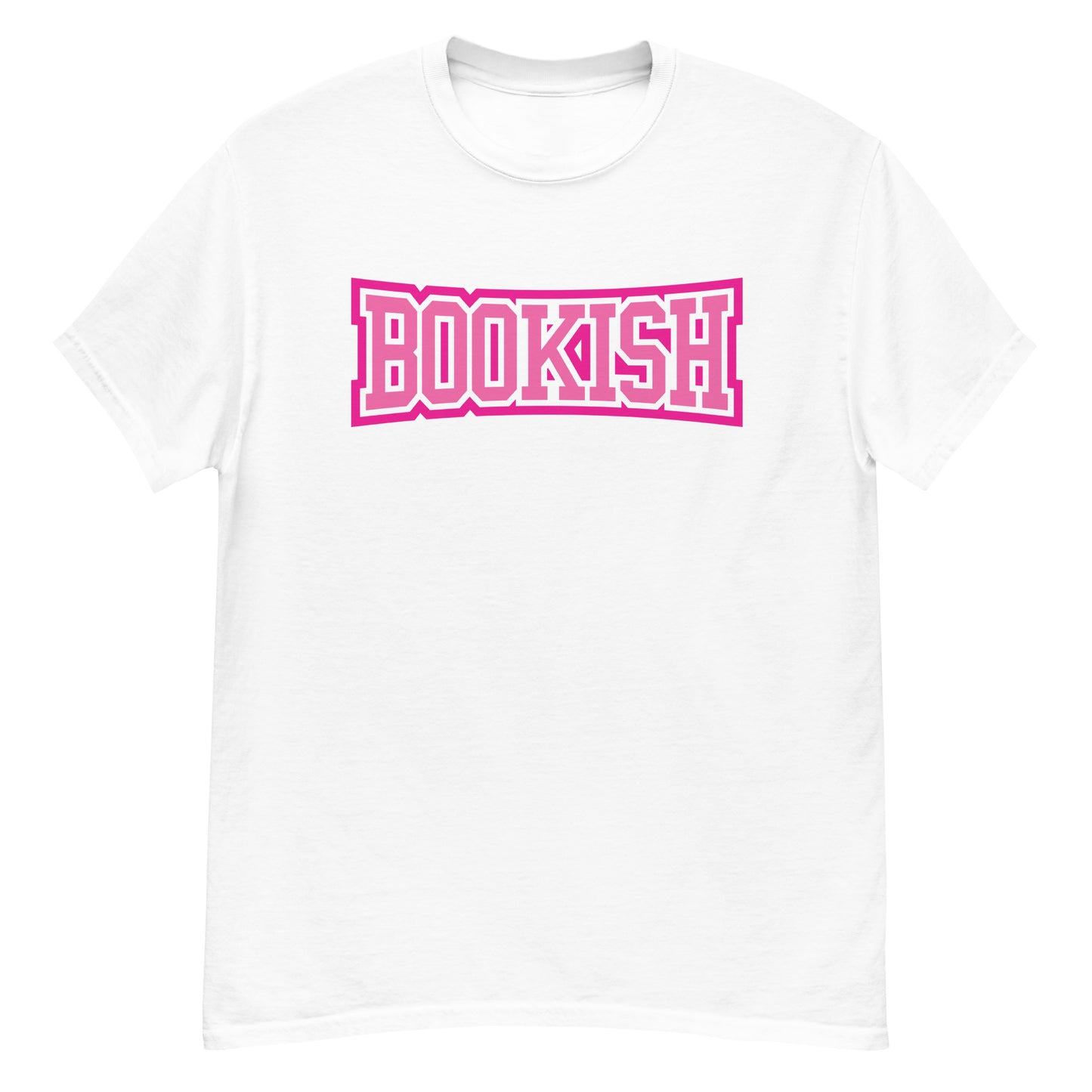 HOT PINK BOOKISH TEE