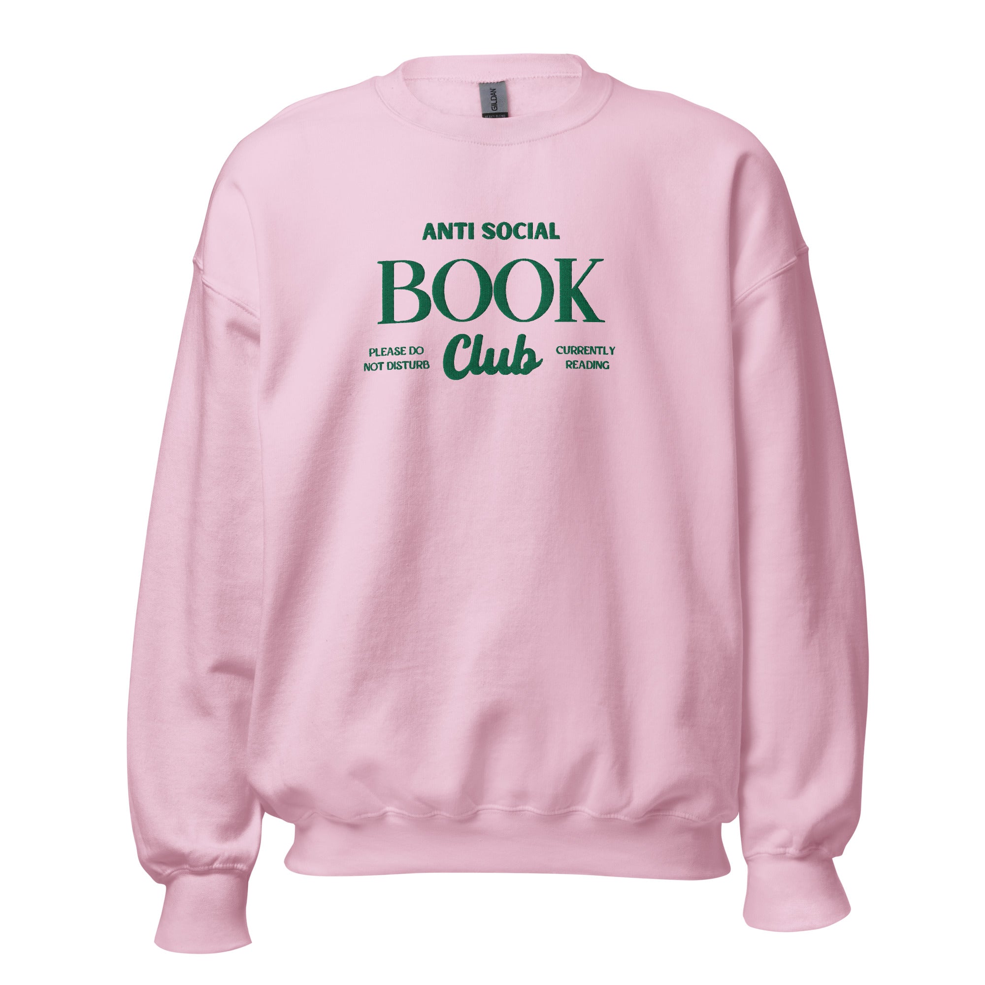 Anti social social club pink clearance crewneck