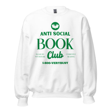ANTI SOCIAL BOOK CLUB CREWNECK